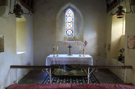 The altar in my favourite, secret old church
